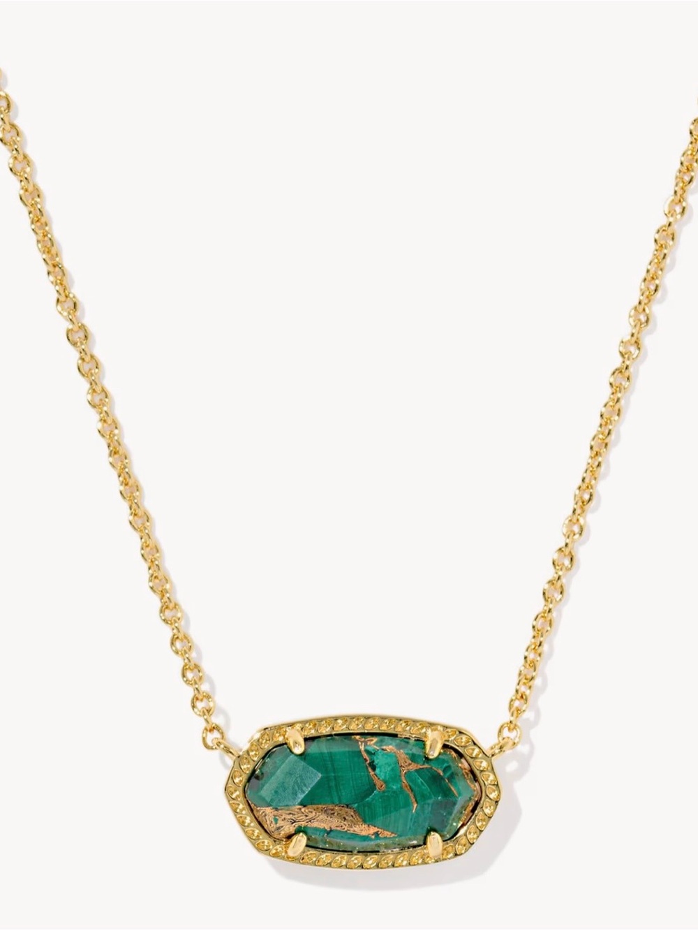 Kendra Scott Elisa Gold Short Pendant Necklace